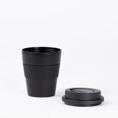 Miniatura 7 de Mug Express Cup "BLACK" 356cc con banda silicona