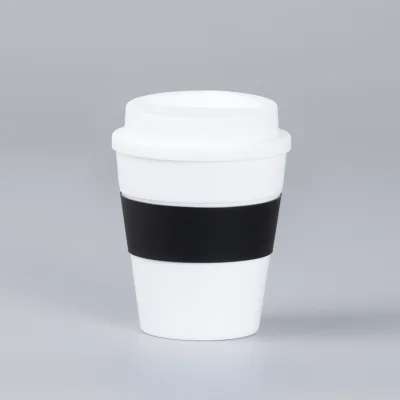 Miniatura 12 de Mug Express Cup "WHITE" 356cc con banda silicona