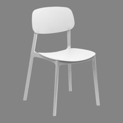 Miniatura 29 de Silla apilable de plástico rígido "MARVIN"