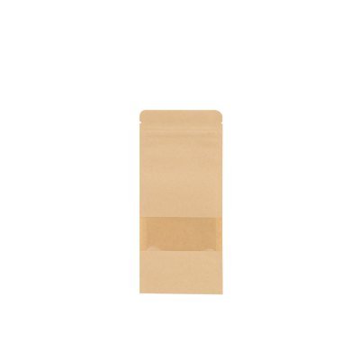 Miniatura 3 de Bolsa doypack 250ml de papel kraft, para Alimentos