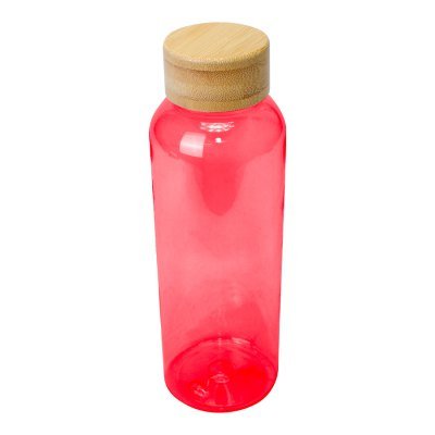 Botella PET tapa bamboo "AINOA" 550cc — 12