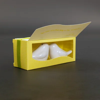 Set Salero + Pimentero "LOVE BIRDS" - Regalos Corporativos