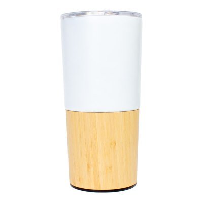 Miniatura 2 de Mug metálico/bamboo "AURUS" 500cc