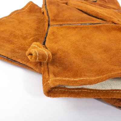 Miniatura 2 de Par de Guantes de Cuero Gamuza