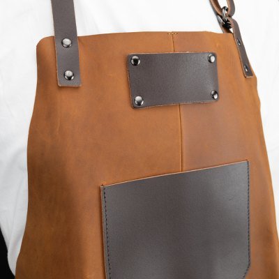 Miniatura 2 de Set Asador de Cuero de Búfalo