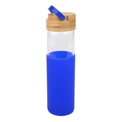 Botella de Vidrio con funda de silicona 600cc — 2