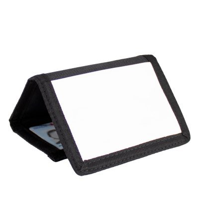 Miniatura 14 de Billetera de tela negra, para Sublimación