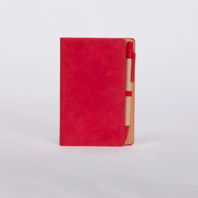 Miniatura 10 de Libreta Memo Set "AURORA" de Eco-Cuero, con Bolígrafo.