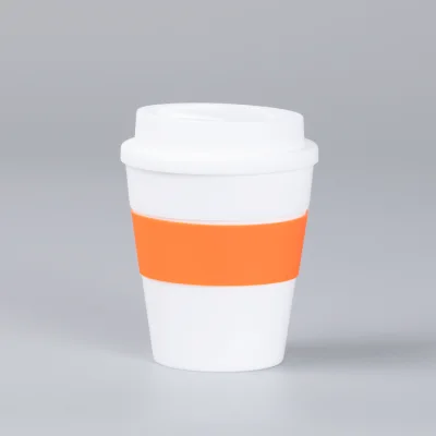 Miniatura 8 de Mug Express Cup "WHITE" 356cc con banda silicona