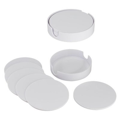 Miniatura 3 de Set de Posavasos Plásticos Redondos