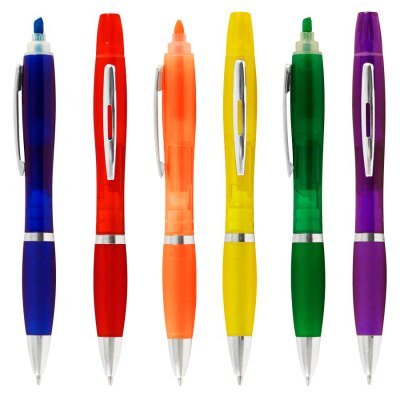 Miniatura 7 de Bolígrafo con Destacador Wind Color