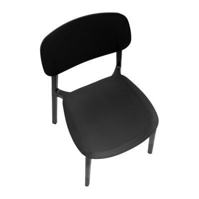 Miniatura 22 de Silla apilable de plástico rígido "MARVIN"