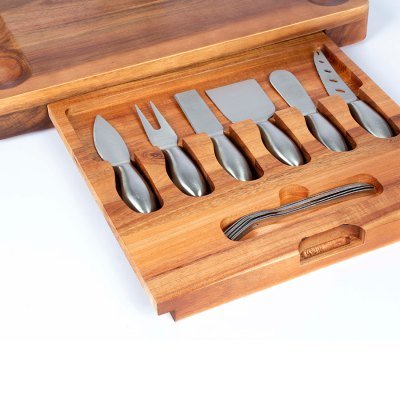 Miniatura 5 de Tabla de Quesos con 12 Herramientas