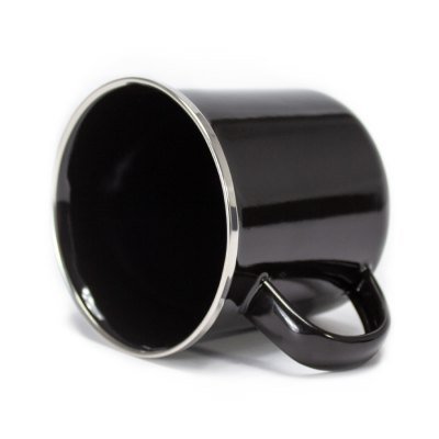 Miniatura 3 de Tazón Enlozado Negro 350ml