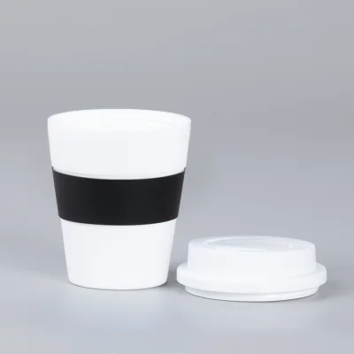 Miniatura 13 de Mug Express Cup "WHITE" 356cc con banda silicona