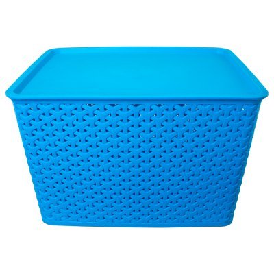 Miniatura 4 de Canasto plástico 24 lt con tapa