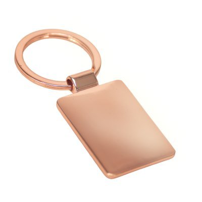 Miniatura 3 de Llavero rectangular encobrizado "CUPRA"