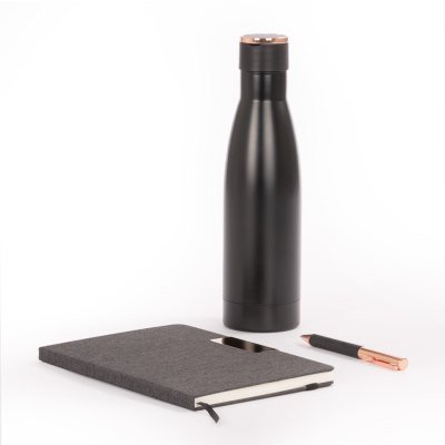 Miniatura 10 de Set de Regalo "EPIC" negro con detalles encobrizados.