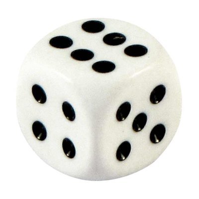 Miniatura 3 de Dado Blanco