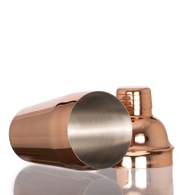 Miniatura 3 de Coctelera metálica encobrizada "COPPER" 500cc