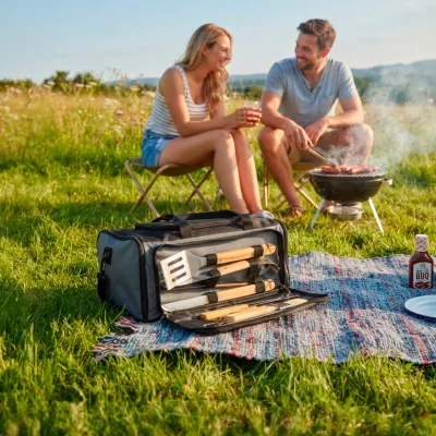 Miniatura 10 de Set Bolso - Cooler - Parrilla - Herram.