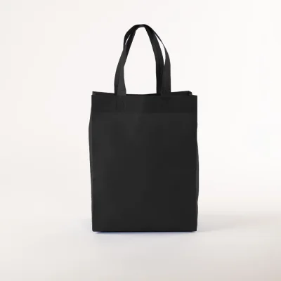 Bolsa TNT reutilizable "SAUL" con costuras termoselladas, asas 38 x 2.5 cm. - Regalos Corporativos