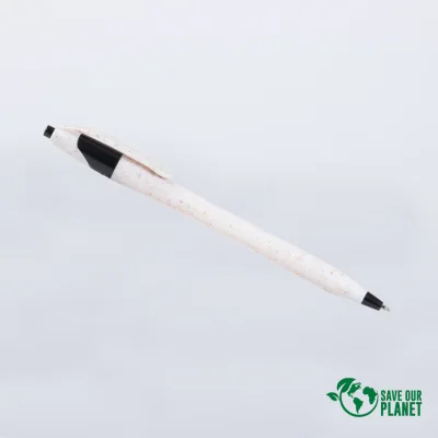Miniatura 7 de Bolígrafo de Fibra de Trigo "ELEMENT" con tinta azul