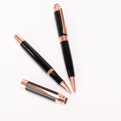 Miniatura 7 de Set de Escritura "THORTON" negro con detalles encobrizados.