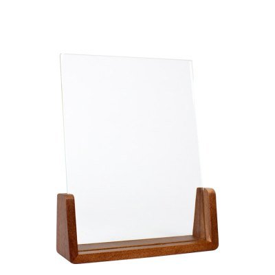 Miniatura 5 de Trofeo Galvano de Madera y Cristal "Spitz"