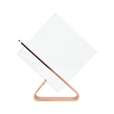 Trofeo Galvano Encobrizado de Cristal "Claim"