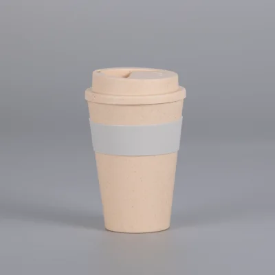 Miniatura 7 de Mug Eco Cup "WHEAT STRAW" 355cc con banda silicona