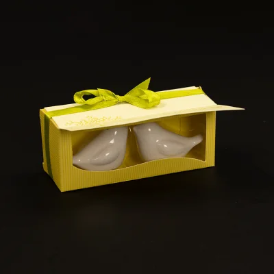 Set Salero + Pimentero "LOVE BIRDS" - Regalos Corporativos