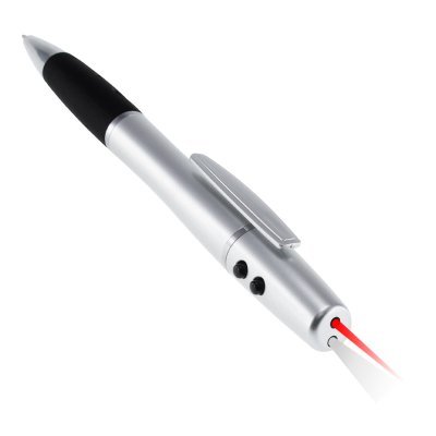 Miniatura 3 de Bolígrafo plástico con LED y Puntero Láser