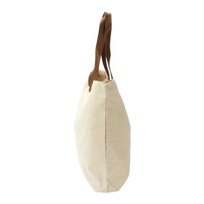 Miniatura 3 de Bolsa de Compras 10oz Canvas asas Cuero