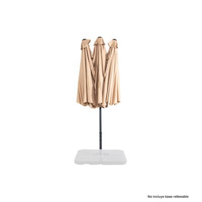 Miniatura 6 de Quitasol ovalado "Twins" 4.55x2.7M