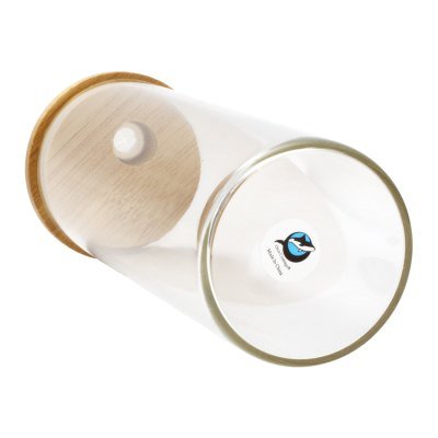 Miniatura 3 de Botella Vidrio Borosilicato Sublimación, tapa Bamboo 500cc