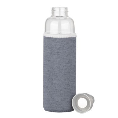Miniatura 12 de Botella de Vidrio Borosilicato con Funda de Neopreno 580cc
