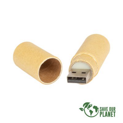 USB Pendrive Ecológico 4GB de Cartón - Regalos Corporativos