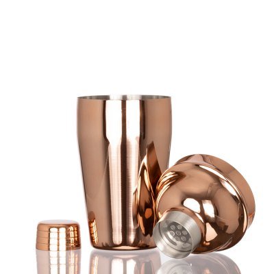 Miniatura 5 de Coctelera metálica encobrizada "COPPER" 500cc