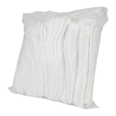 Miniatura 3 de Set de 100 Cofias (Gorros) Desechables Prensados 25g/m2