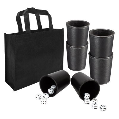 Set de 6 Cachos de PU Negro - Regalos Corporativos
