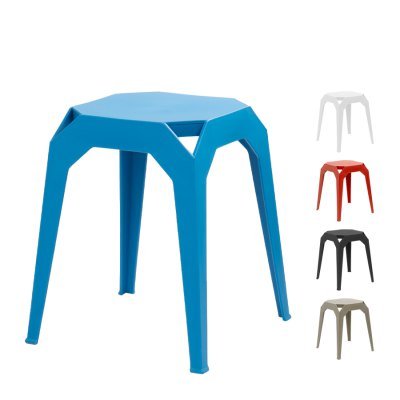 Miniatura 26 de Piso apilable de plástico rígido "DENTON"