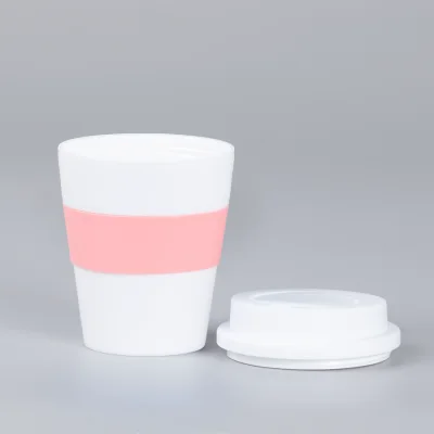 Miniatura 15 de Mug Express Cup "WHITE" 356cc con banda silicona