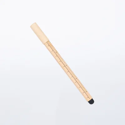 Miniatura 2 de Lápiz de Bamboo con punta Tungsteno, Puntero Touch-Screen y regla de medir