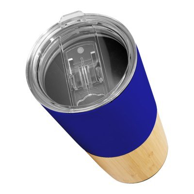 Miniatura 7 de Mug metálico/bamboo "AURUS" 500cc