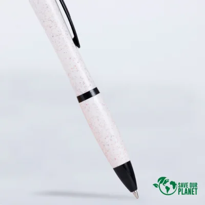 Miniatura 5 de Bolígrafo de Fibra de Trigo "ELEMENT" con tinta azul