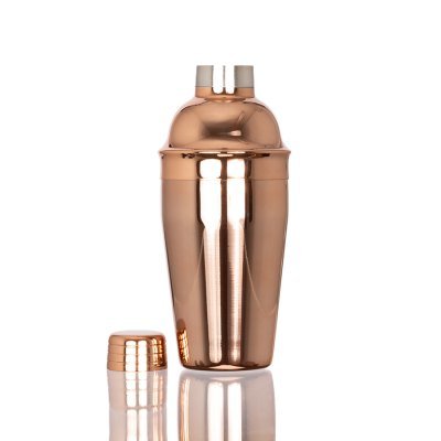 Miniatura 6 de Coctelera metálica encobrizada "COPPER" 500cc