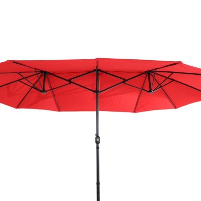 Miniatura 20 de Quitasol ovalado "Twins" 4.55x2.7M