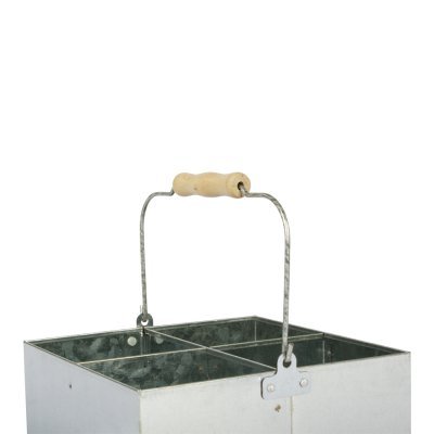 Miniatura 6 de Canasto Galvanizado con mango