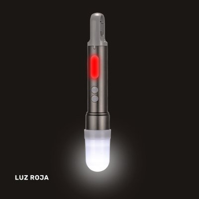 Miniatura 16 de USB Linterna Táctica y lámpara recargable "HOOK" 15-en-1